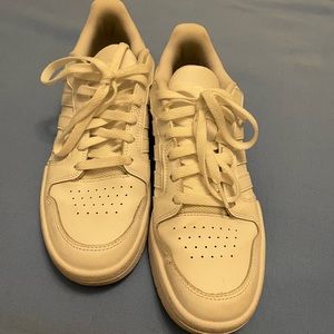 Leather Adidas tennis shoes